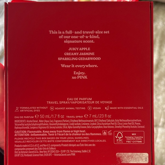 PINK Victoria's Secret Red Fragrance Set - Picture 2 of 2